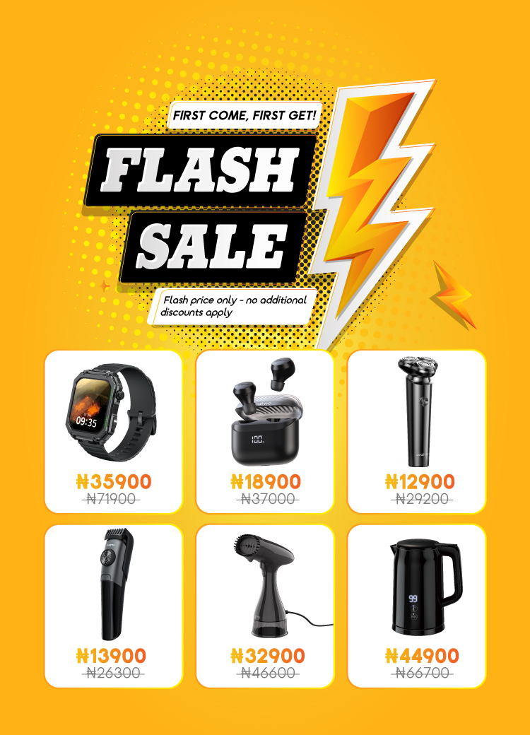 oraimo Nigeria Flash Sale promotion