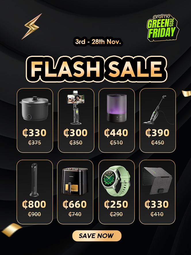 oraimo 2025 Green Friday Sale