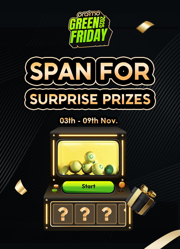 oraimo green friday capsule