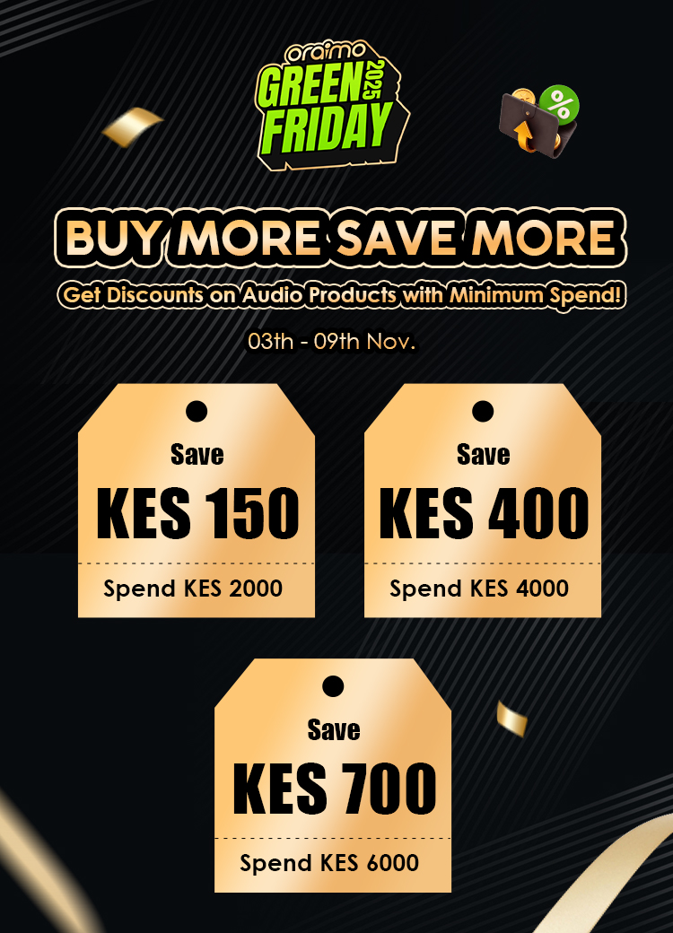oraimo 2025 Green Friday
