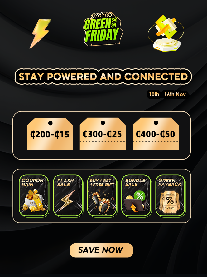 oraimo 2025 Green Friday Sale