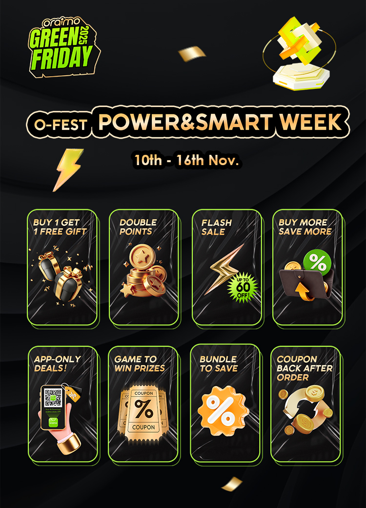 oraimo 2025 Green Friday