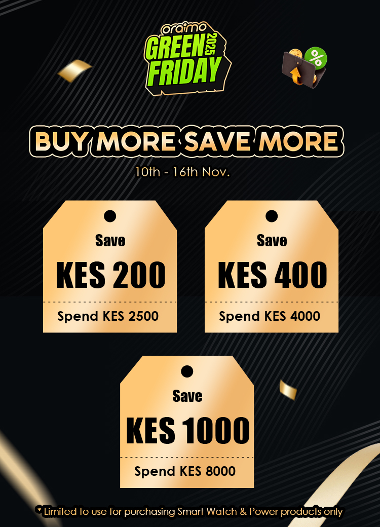 oraimo 2025 Green Friday