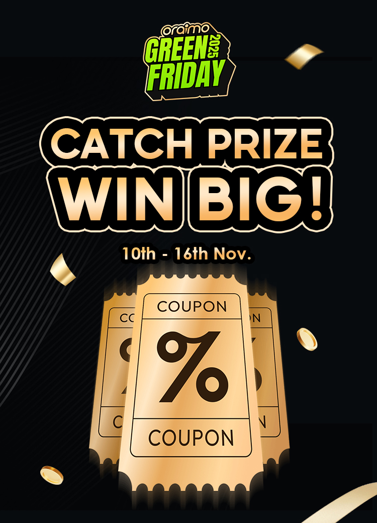 oraimo green friday rain coupon