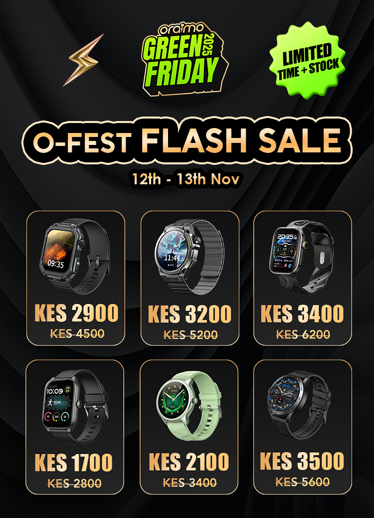 oraimo green friday flash sale