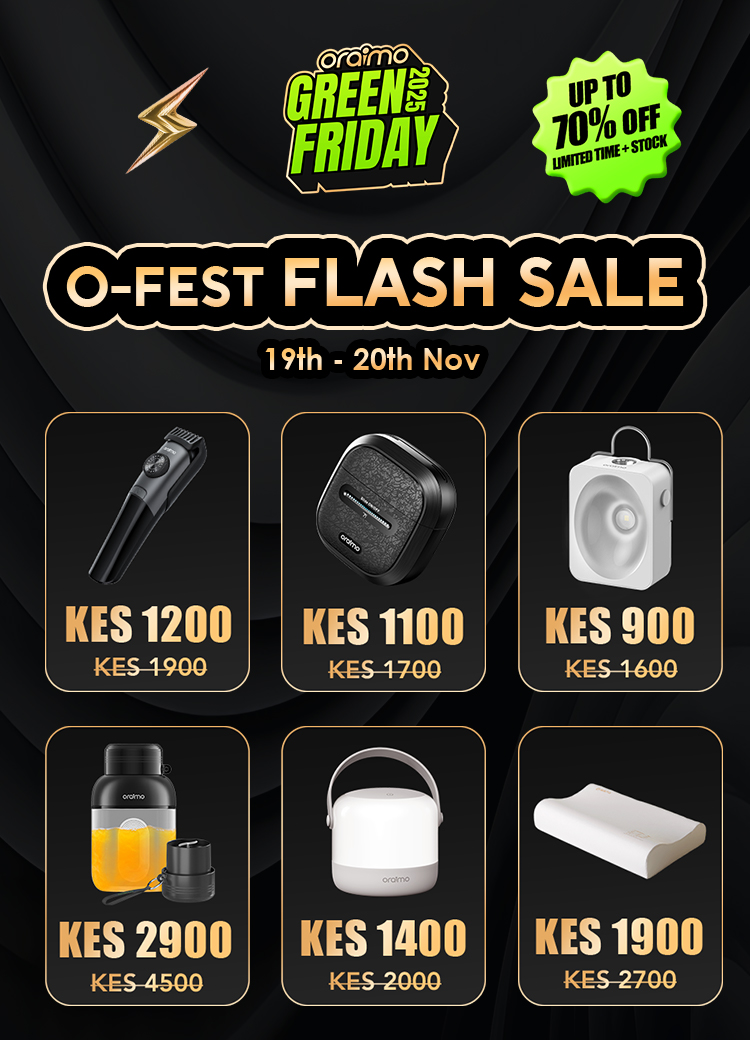 oraimo green friday flash sale