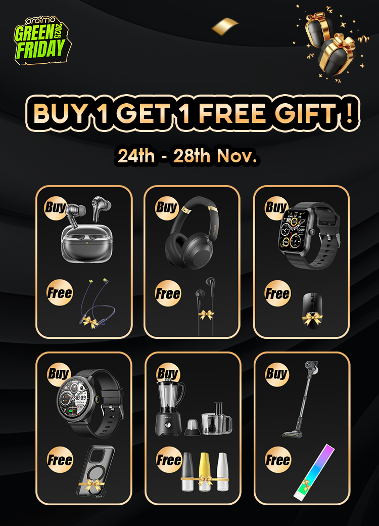 oraimo buy 1 get 1 for free