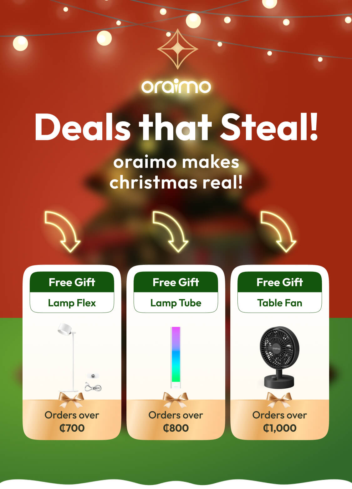 oraimo Ghana 2025 Christmas