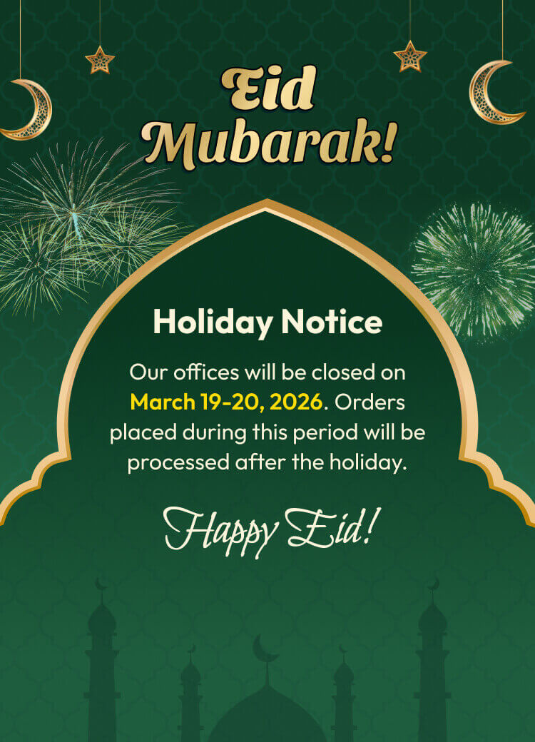 Eid Fest Holiday Notice