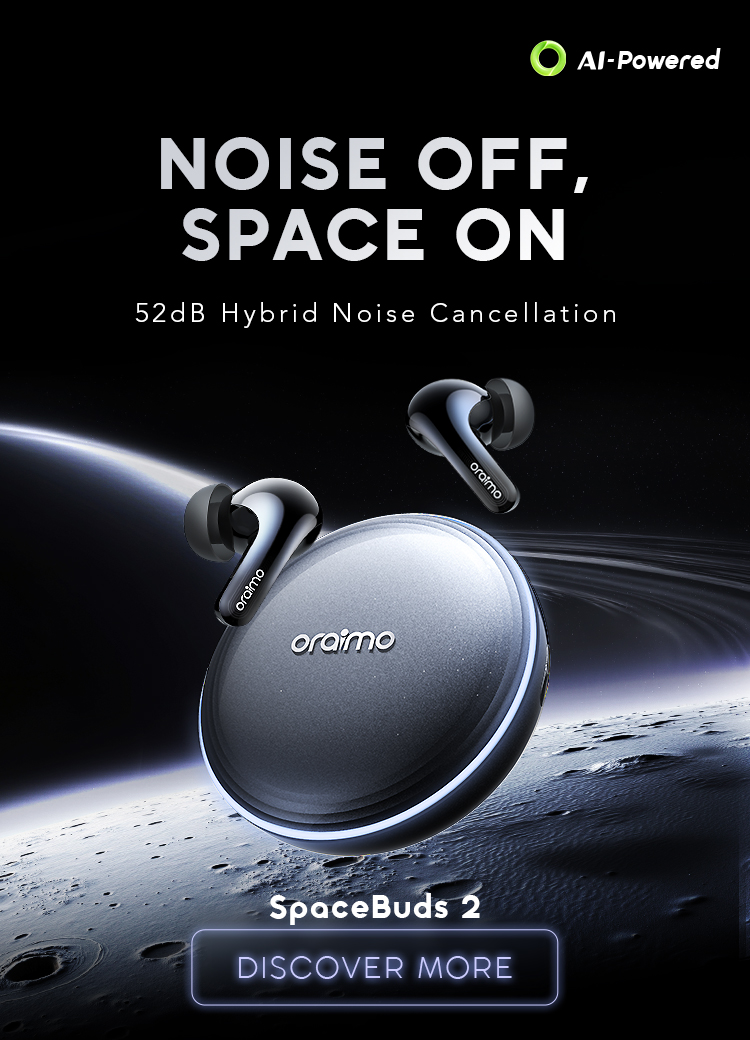 Oraimo spacebuds2 ai powered icon otw-631 pre salel