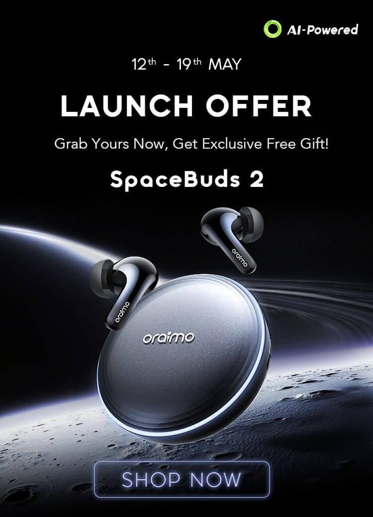 Launch offer, Spacebuds 2, Noise off, Space on