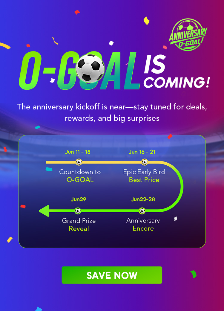 O goal is coming