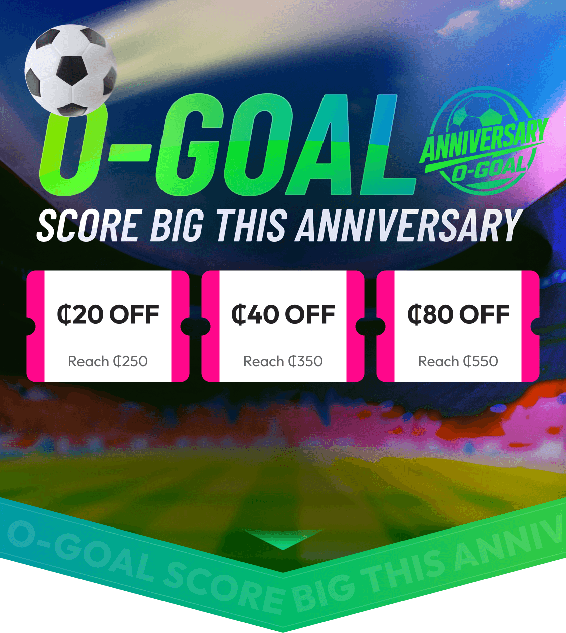 oraimo Ghana 5th Anniversary Main Discount 1