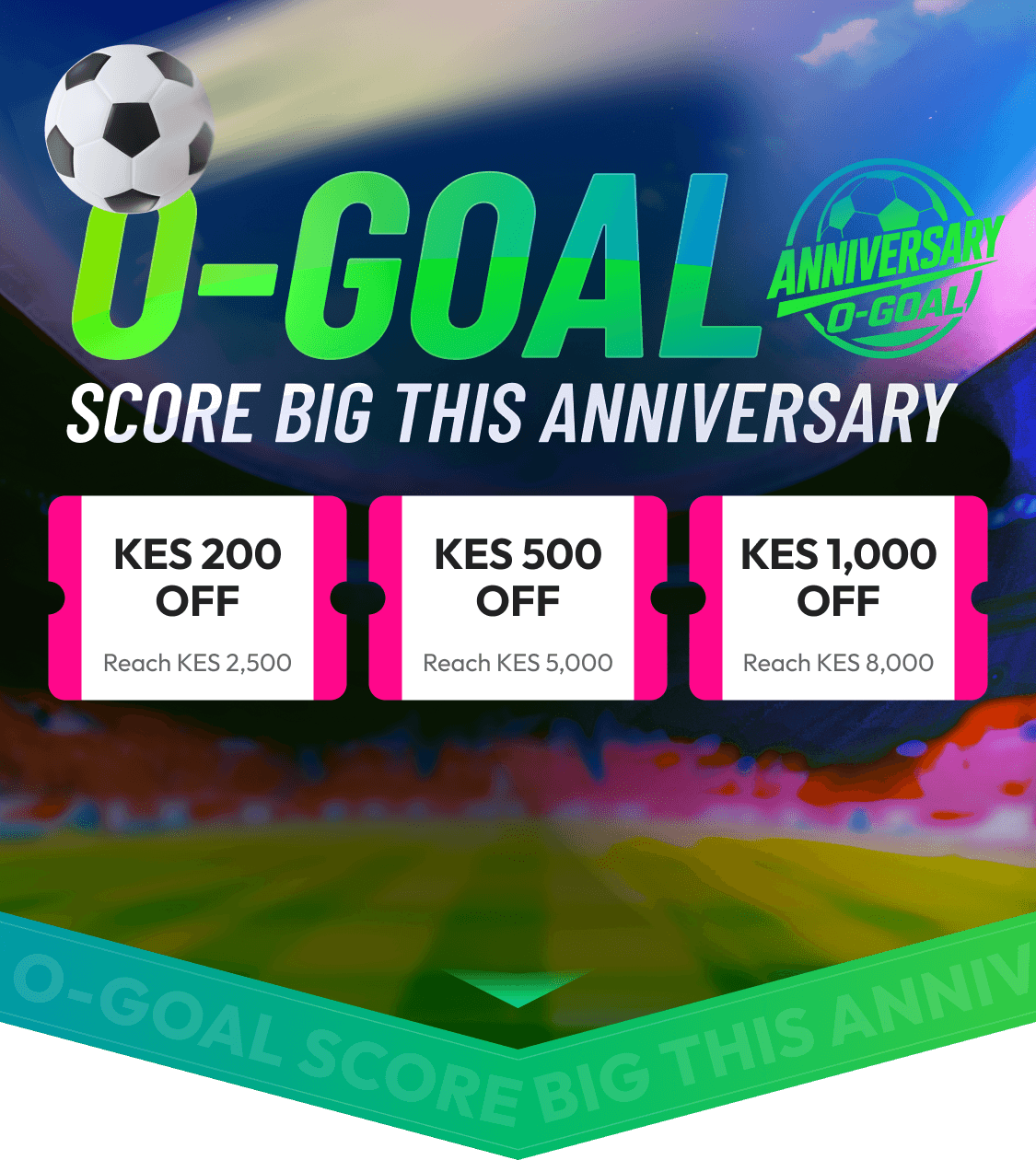 oraimo 5th anniversary sale o-goal