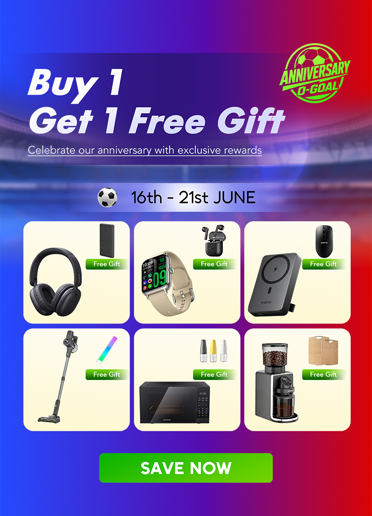oraimo 5th anniversary buy 1 get 1 free gift