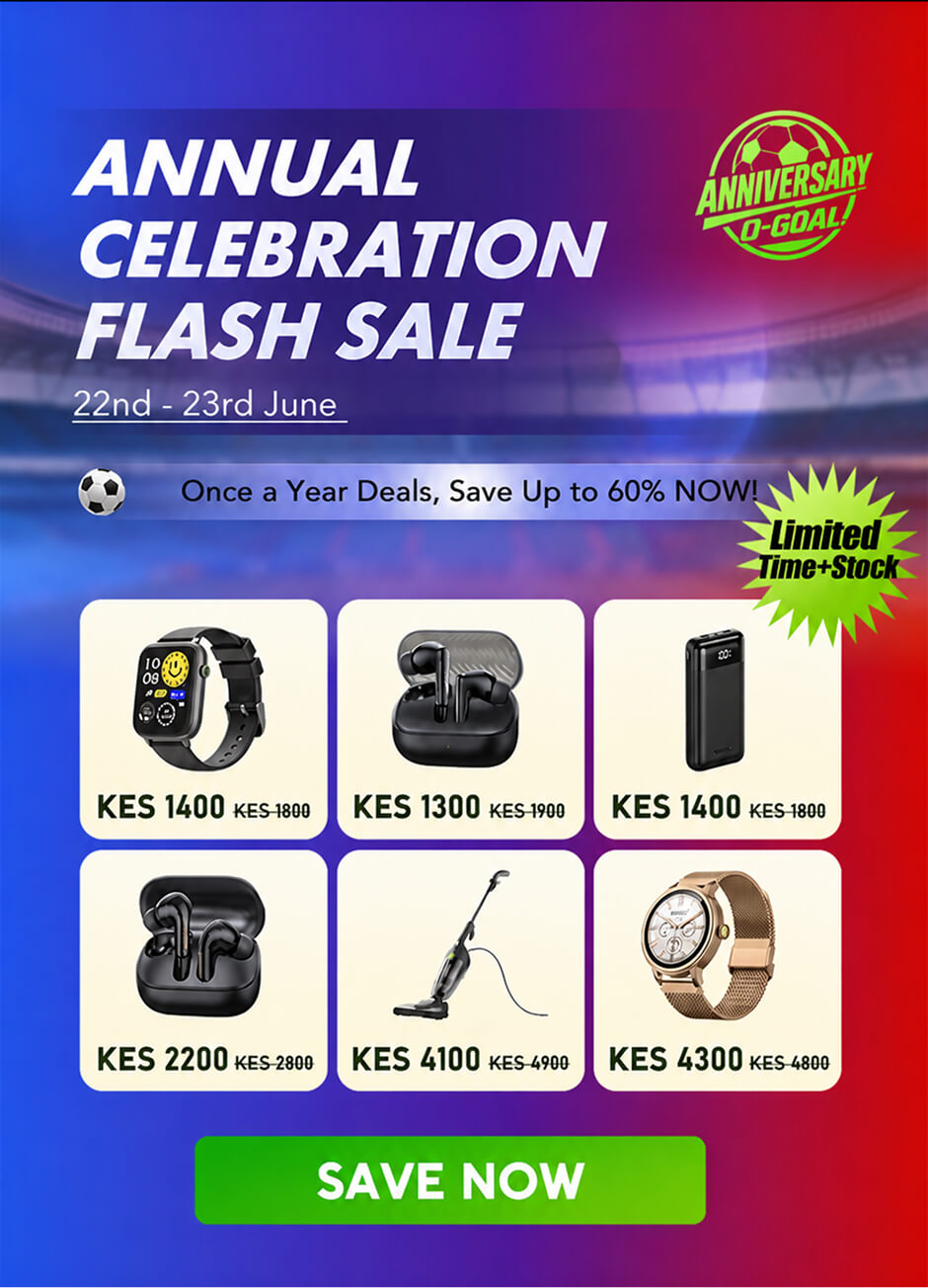 oraimo 5th anniversary flash sale