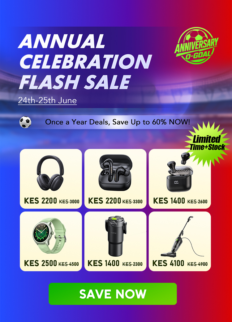 oraimo 5th anniversary flash sale