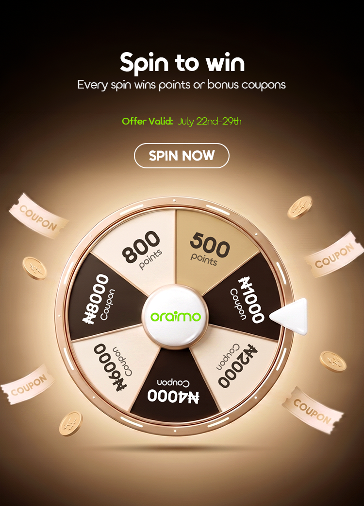 oraimo Spin To Win