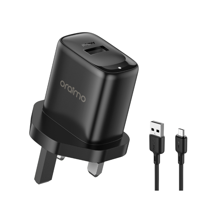 oraimo PowerCube 3 Pro 18W Fast Charging Charger Kit with