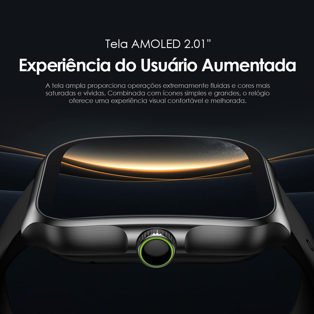 Watch Nova AM OSW-812 2.01' AMOLED Screen