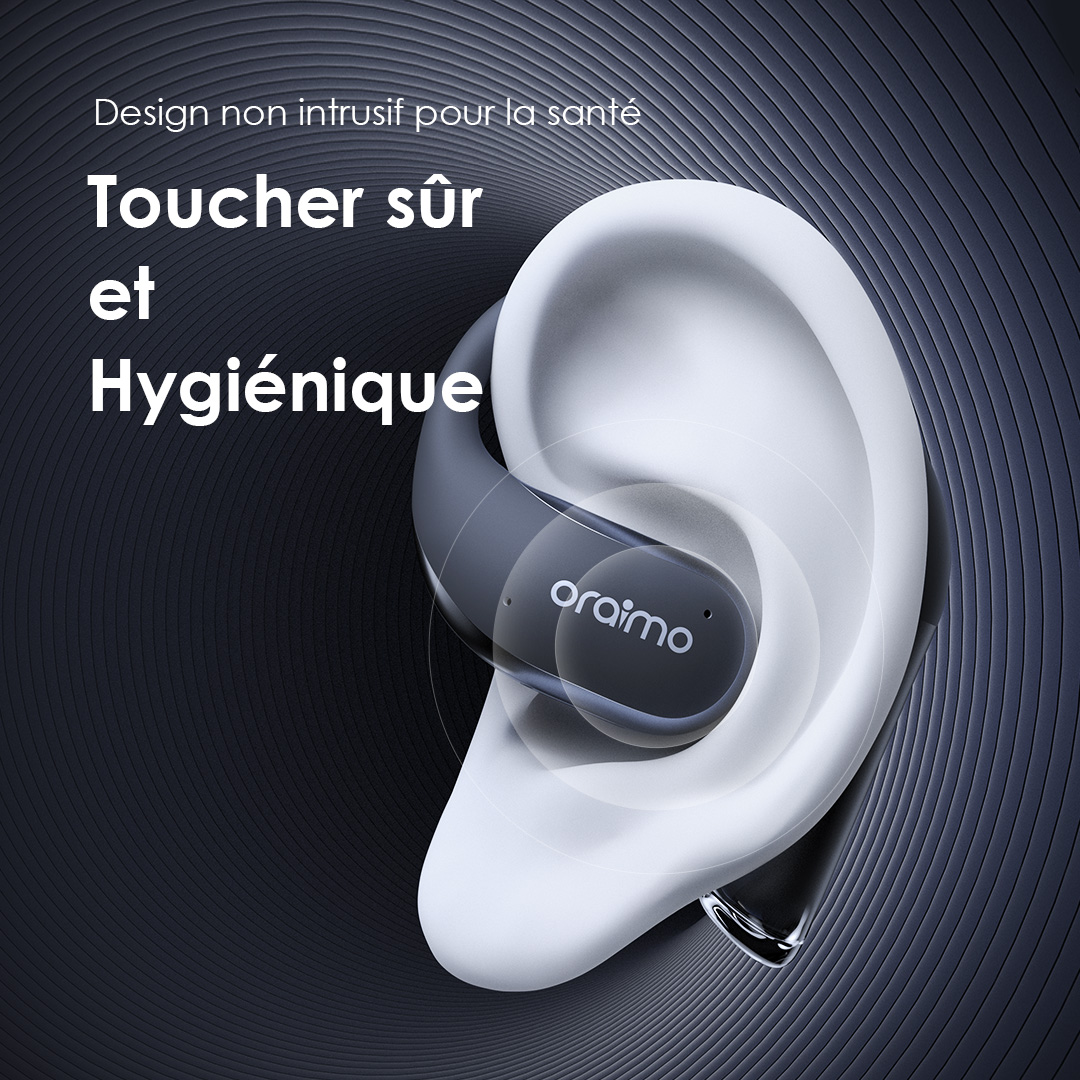 Oraimo Écouteurs Open Ear True Wireless OpenArc OPN 675 Non Intrusif