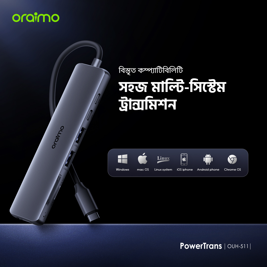 অ্যাডাপ্টার Adaptor PowerTrans OUH-511 বিস্তৃত কম্প্যাটিবিলিটি অ্যাডাপ্টার Adaptor PowerTrans OUH-511 বিস্তৃত কম্প্যাটিবিলিটি