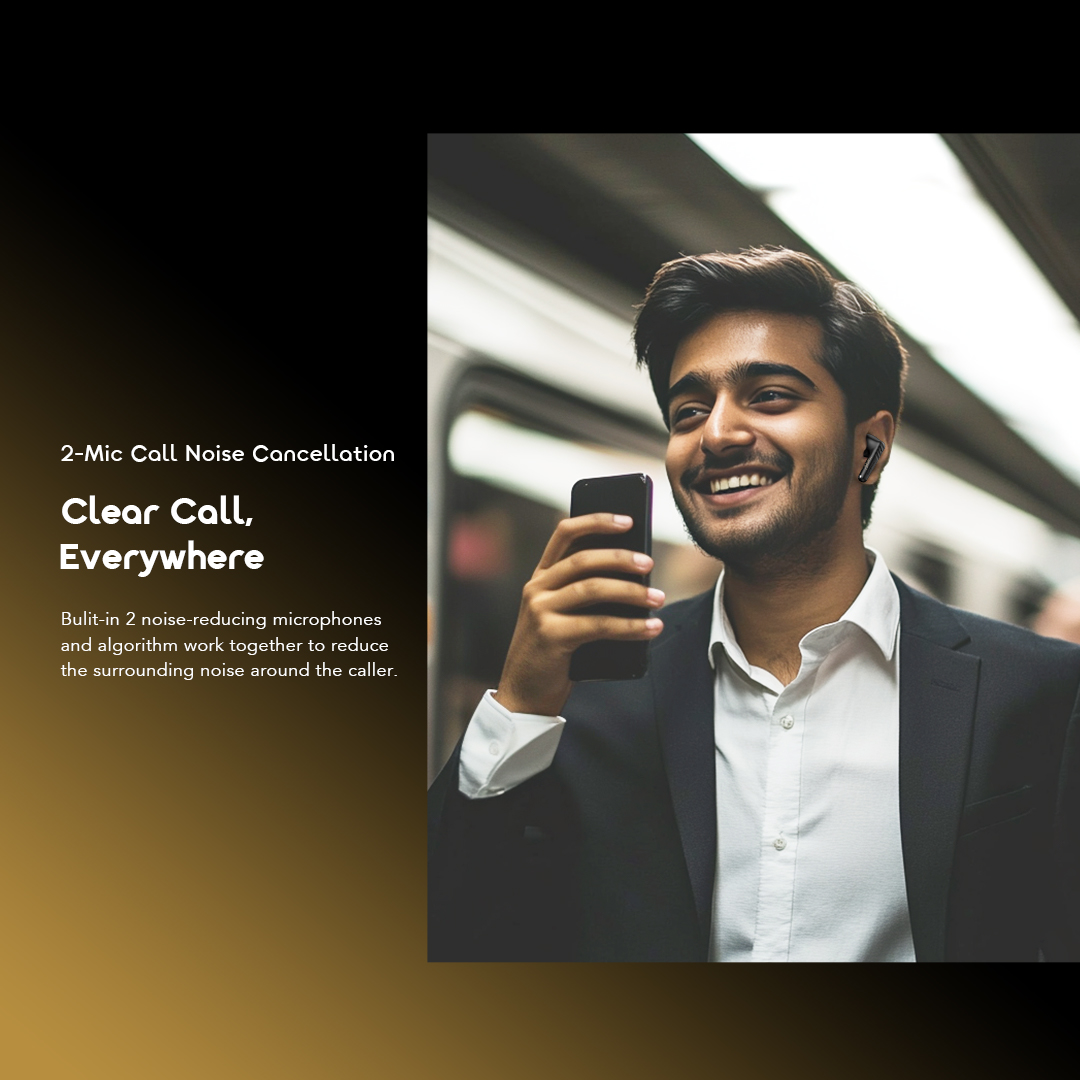 Wireless Earphones SpaceBuds Neo+ OTW-323P 2-mic call noise cancellation