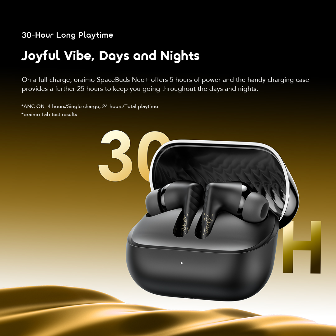 Wireless Earphones SpaceBuds Neo+ OTW-323P 30-hour long playtime