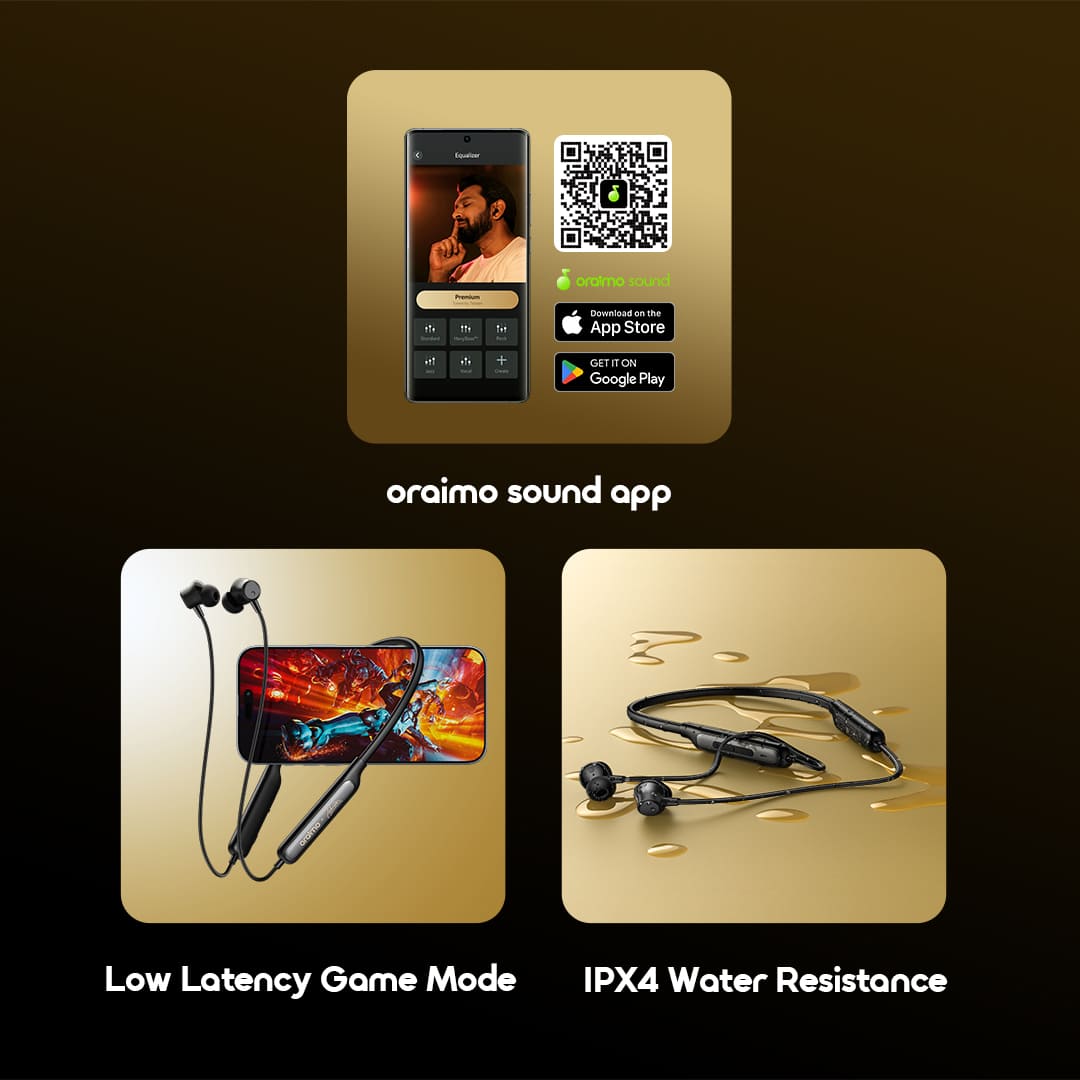 oraimo Earphone-necklace 5-OEB-611-12-app