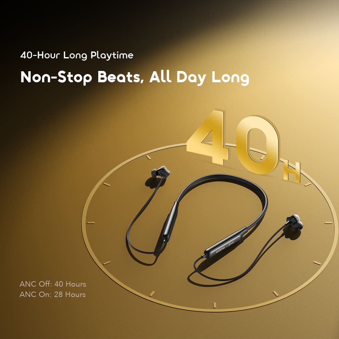 oraimo Earphone-necklace 5-OEB-611-6-40hrs long playingtime