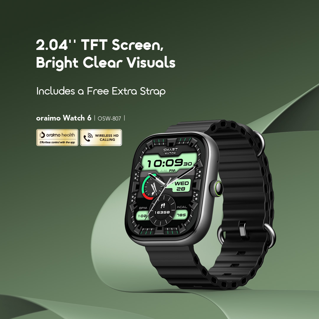 montre intelligente oraimo 6 OSW-807 montre intelligente oraimo 6 OSW-807