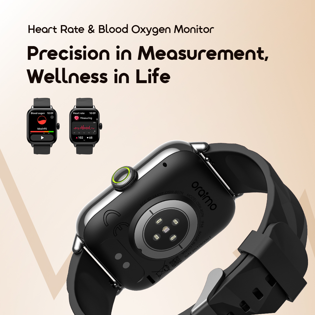 oraimo Smart Watch Watch 6 Nano OSW-807N  6 heart rate blood pressure monitor oraimo Smart Watch Watch 6 Nano OSW-807N  6 heart rate blood pressure monitor