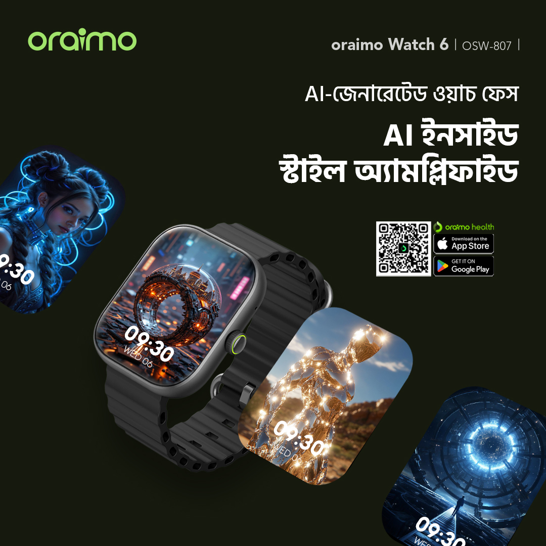oraimo smartwatch watch 6 OSW-807 AI-genarated watch faces oraimo smartwatch watch 6 OSW-807 AI-genarated watch faces