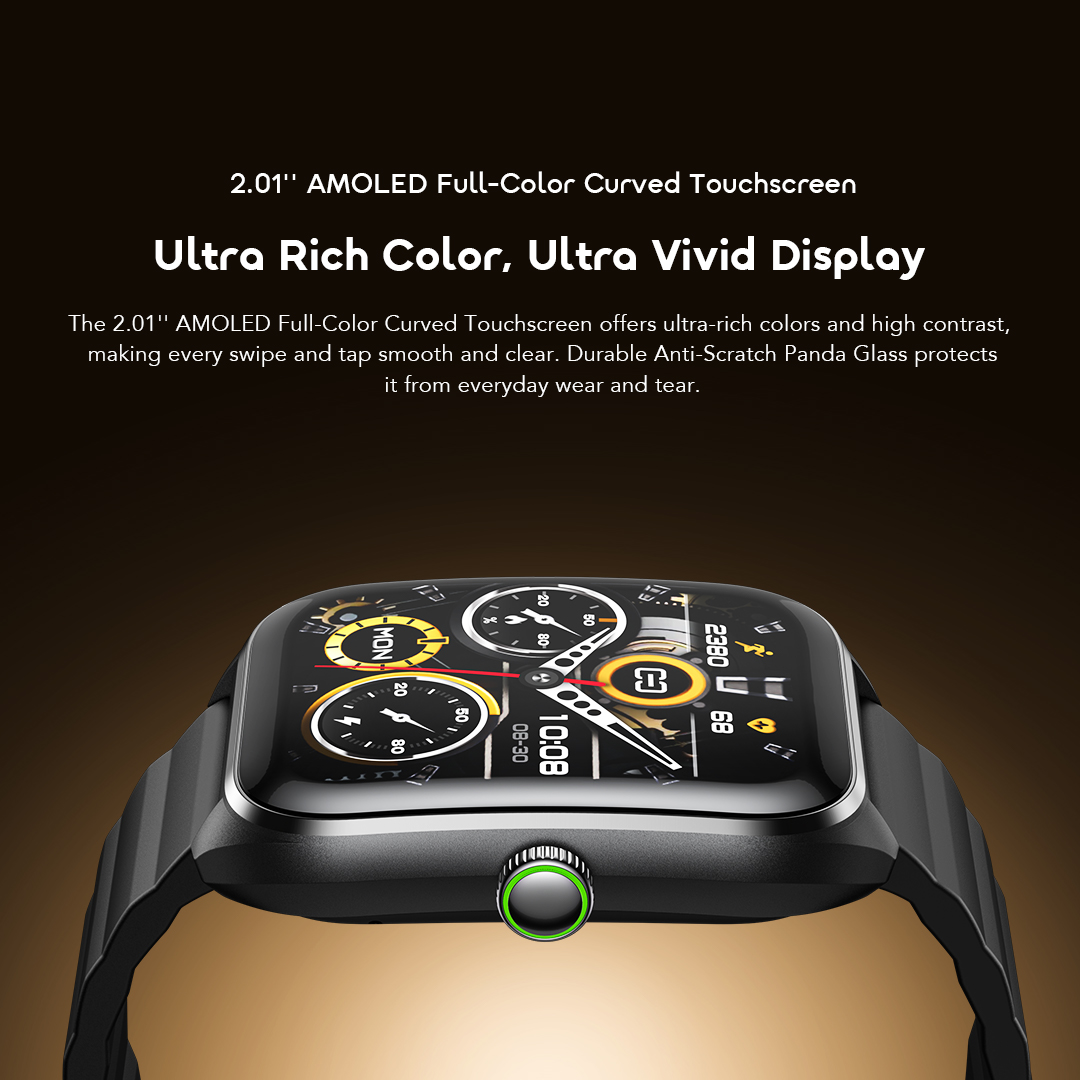 oraimo watch nova 2 smart watch OSW-814 AMOLED curved touchscreen 3 oraimo watch nova 2 smart watch OSW-814 AMOLED curved touchscreen 3