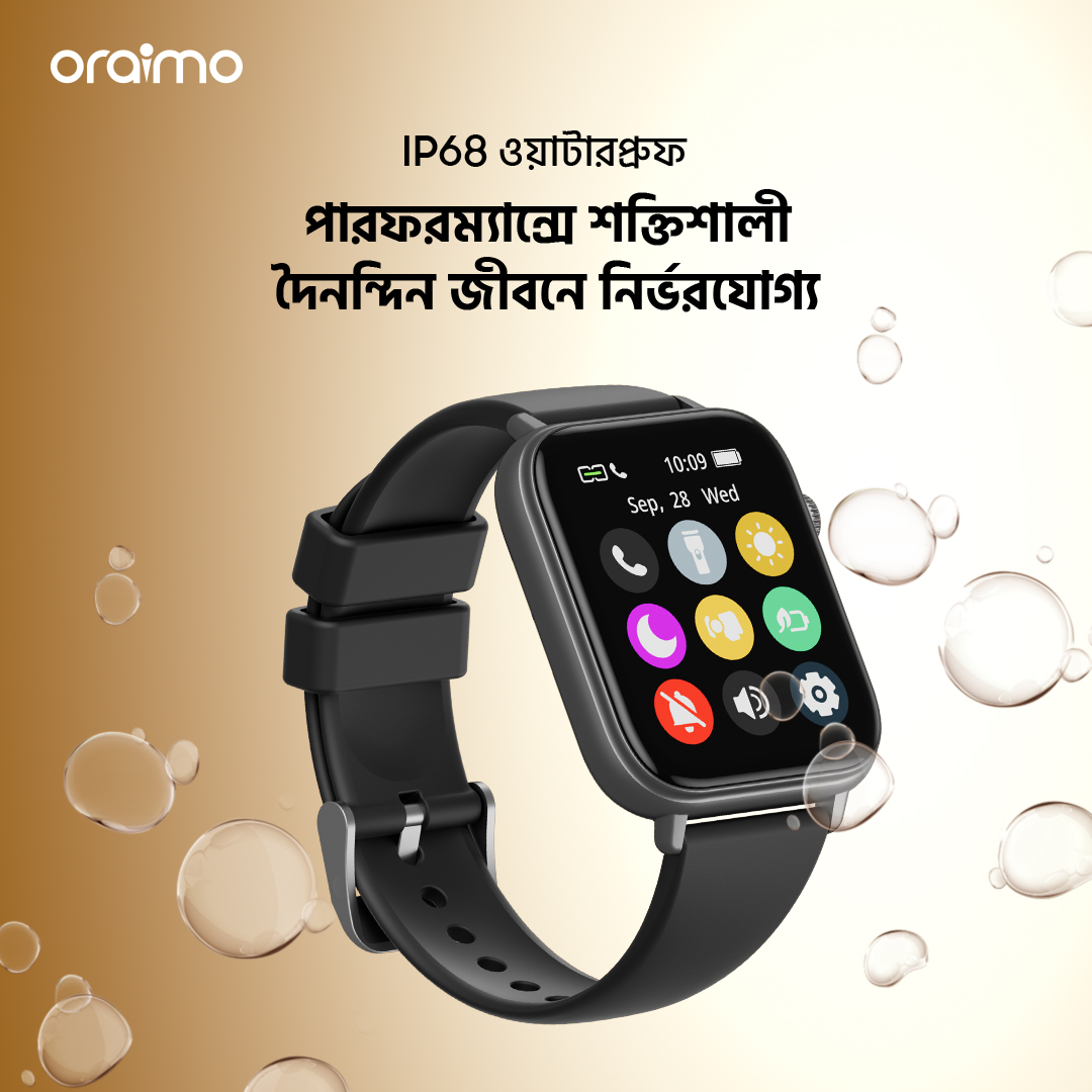 oraimo smart watch watch 6n osw 8000n waterproof 8 BD