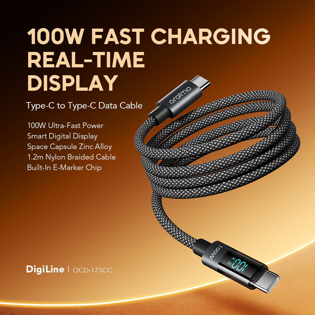 oraimo Data Cable DigiLine OCD-175CC 1 