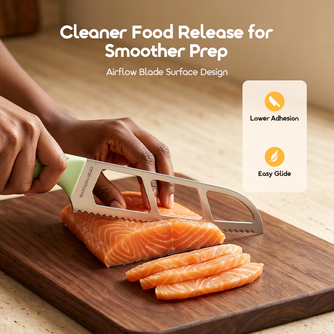 oraimo home easy slicer knife AirSlice Lite OHKK-002 04 airflow blade surface design