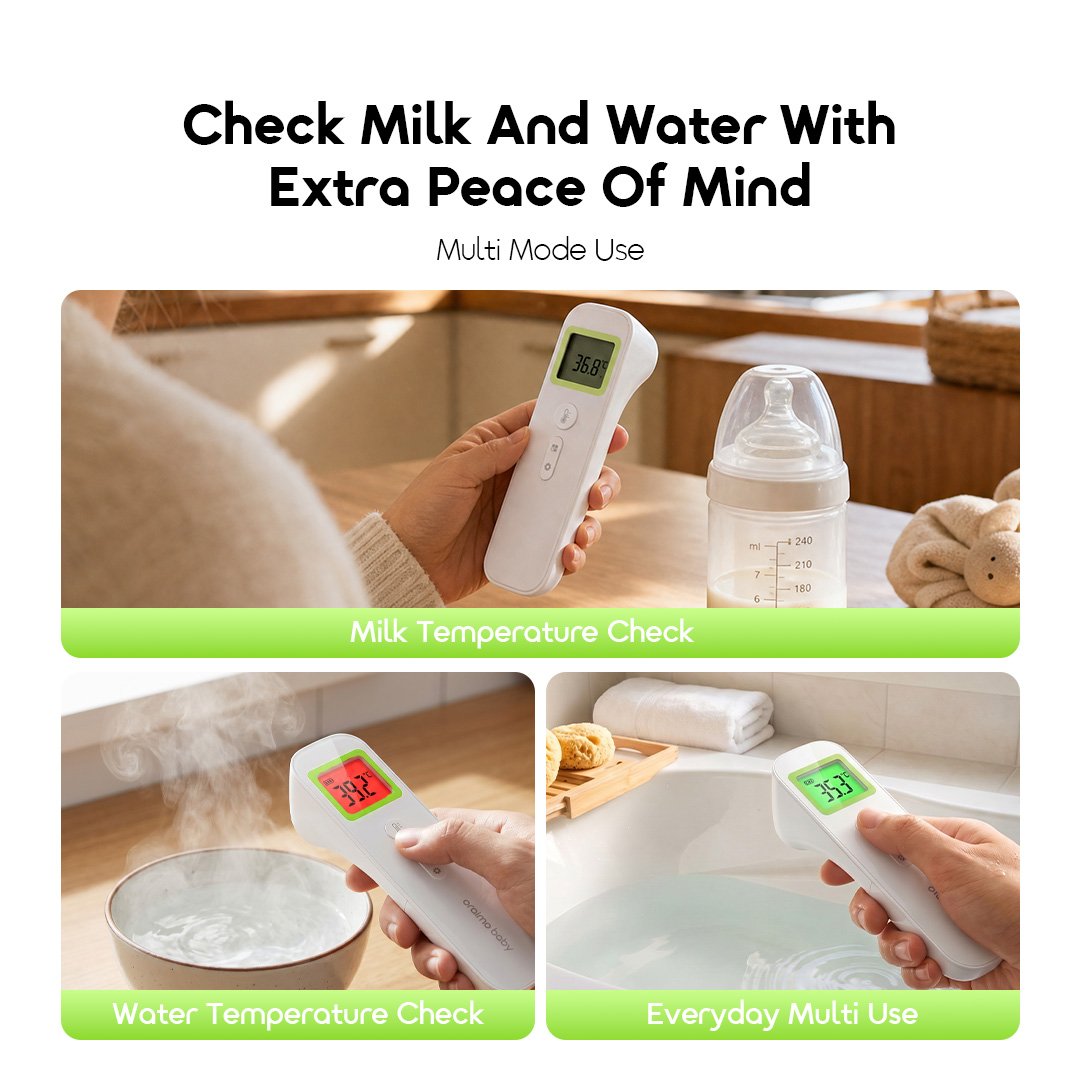 oraimo baby Forehead Thermometer for Kids TempEase OBC-551A 03 Multi Mode Use oraimo baby Forehead Thermometer for Kids TempEase OBC-551A 03 Multi Mode Use