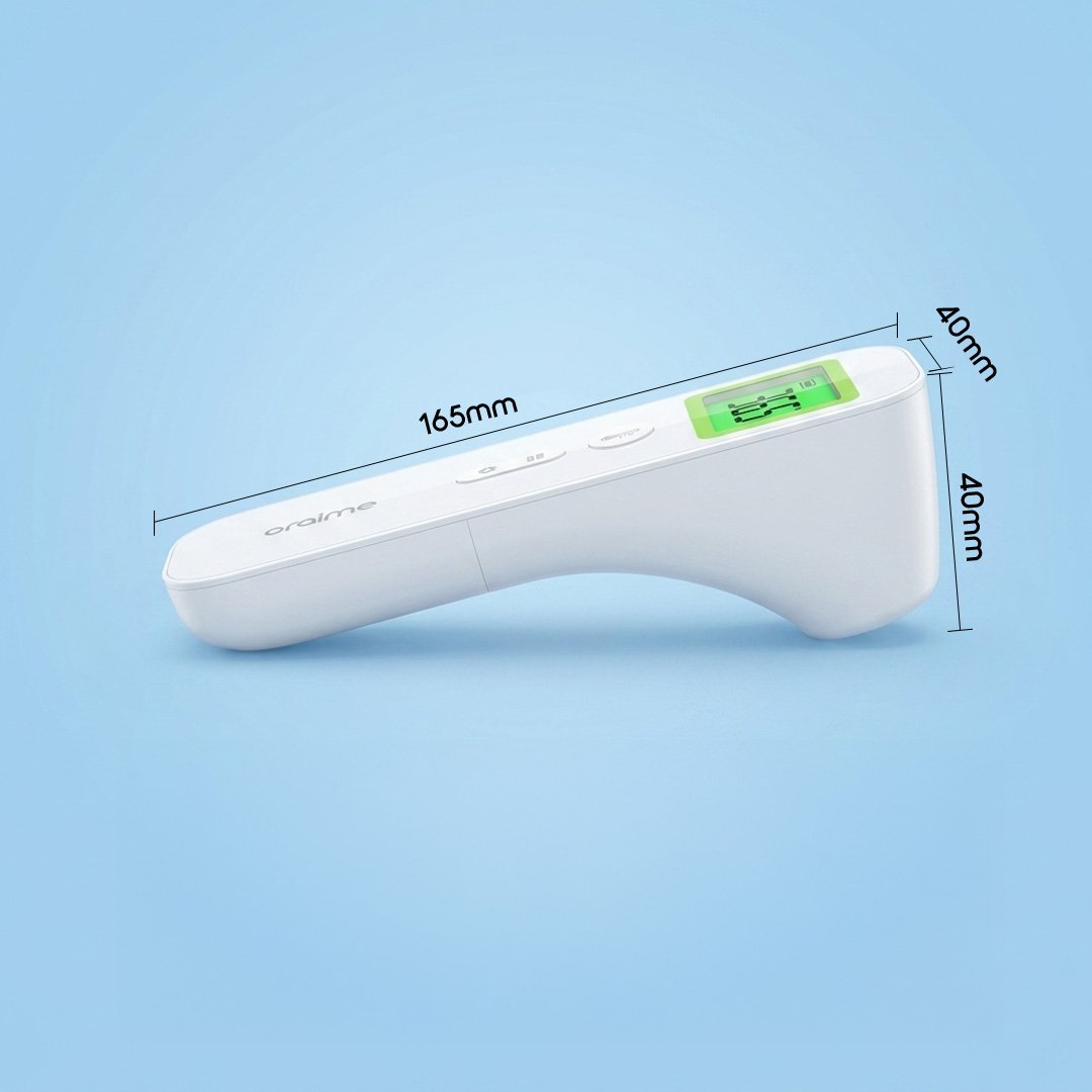 oraimo baby Forehead Thermometer for Kids TempEase OBC-551A 08 Product Dimensions oraimo baby Forehead Thermometer for Kids TempEase OBC-551A 08 Product Dimensions