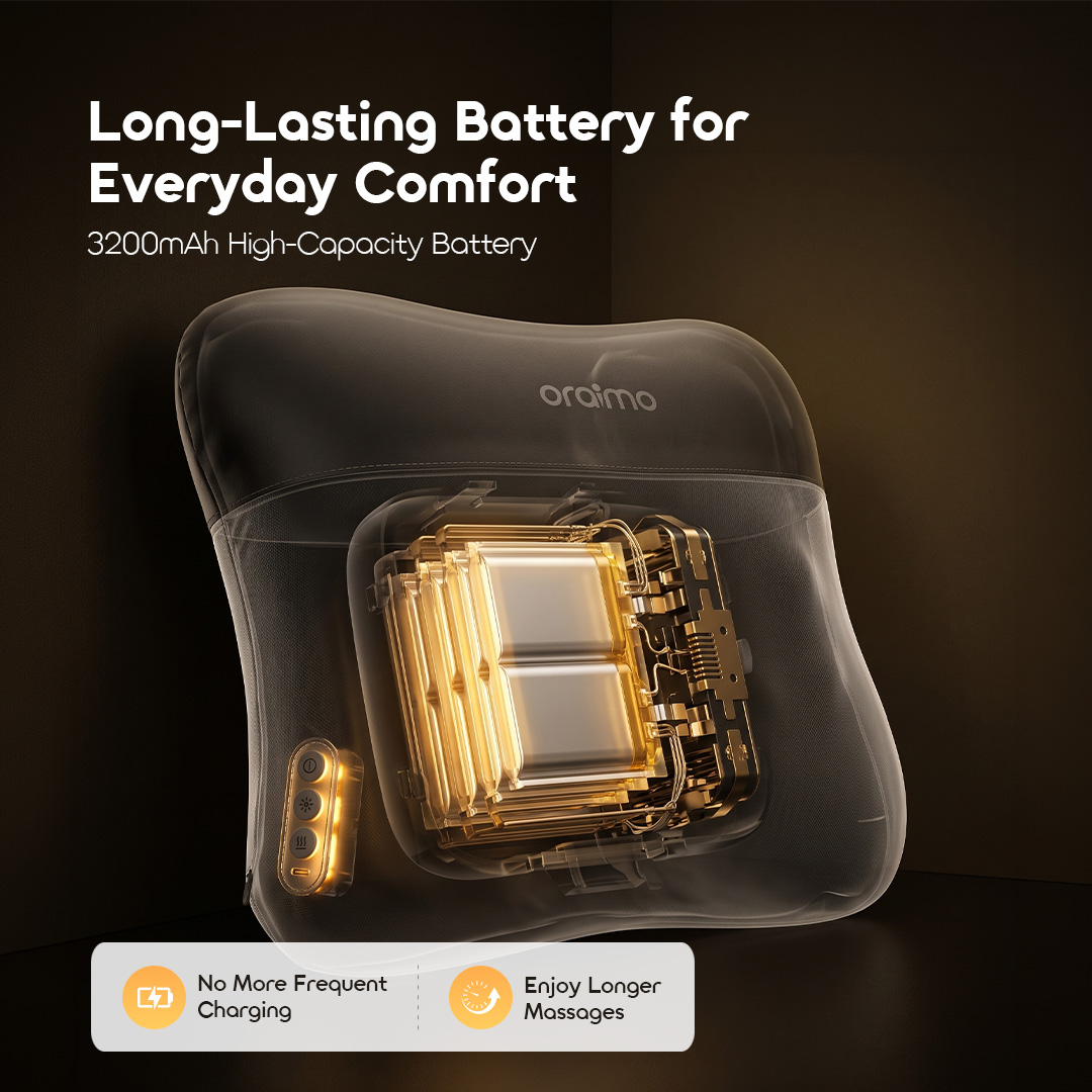 oraimo WaistEase 2-in-1 Versatility Waist Heat Massager