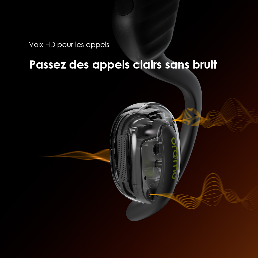 Produit oraimo OpenCirclet 2 IPX5 Steps Tracking Open-Ear Headphones
