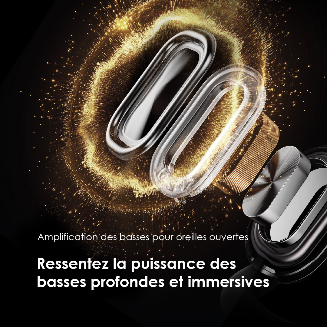 Produit oraimo OpenCirclet 2 IPX5 Steps Tracking Open-Ear Headphones