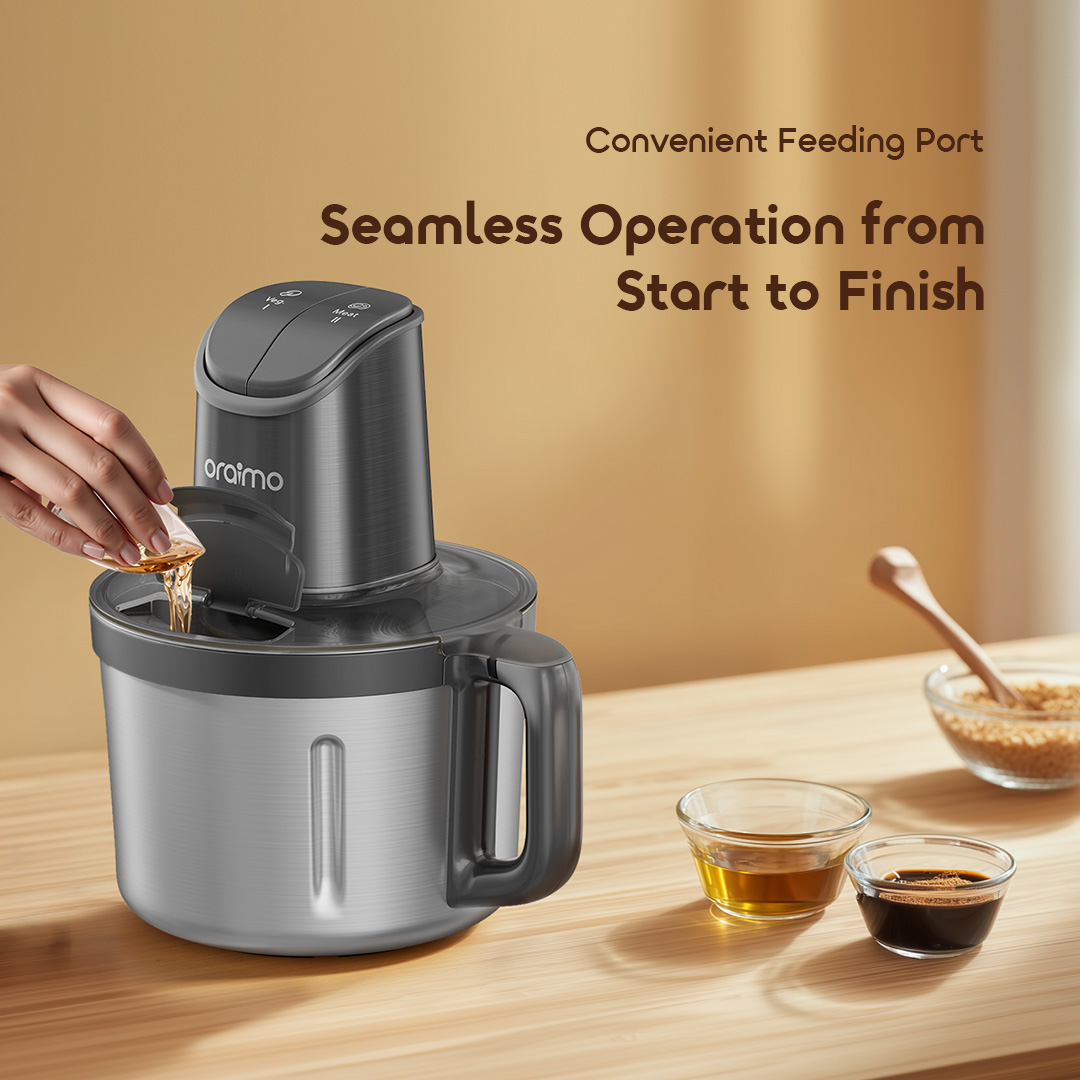oraimo-Meat-Grinder-PowerMince-OBL-221A-Steady-Grip, Smooth-Mixing-Port-8 oraimo-Meat-Grinder-PowerMince-OBL-221A-Steady-Grip, Smooth-Mixing-Port-8