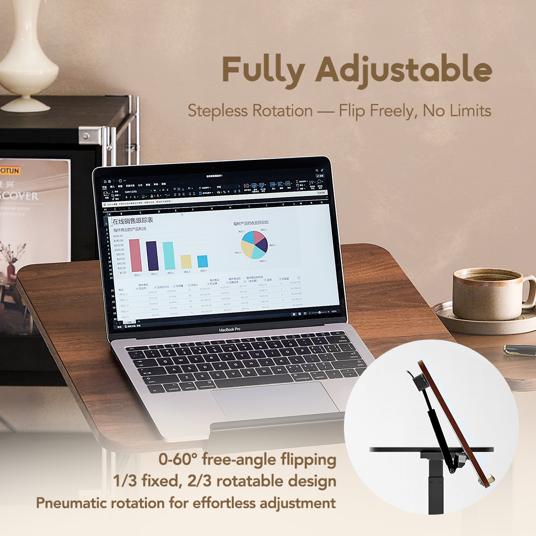 oraimo-Mobile-Standing-Desk-FlexiNest-OHS-008-Smooth-height-adjustment-with-effortless-control-4 oraimo-Mobile-Standing-Desk-FlexiNest-OHS-008-Smooth-height-adjustment-with-effortless-control-4