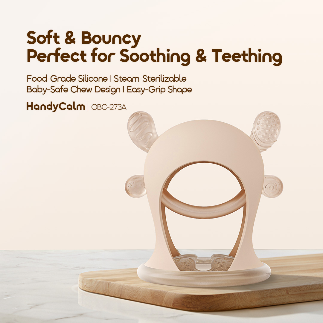 oraimo-Baby-Pacifier-HandyCalm-OBC-273A-1-Soft & Bouncy, Perfect for Soothing & Teething oraimo-Baby-Pacifier-HandyCalm-OBC-273A-1-Soft & Bouncy, Perfect for Soothing & Teething