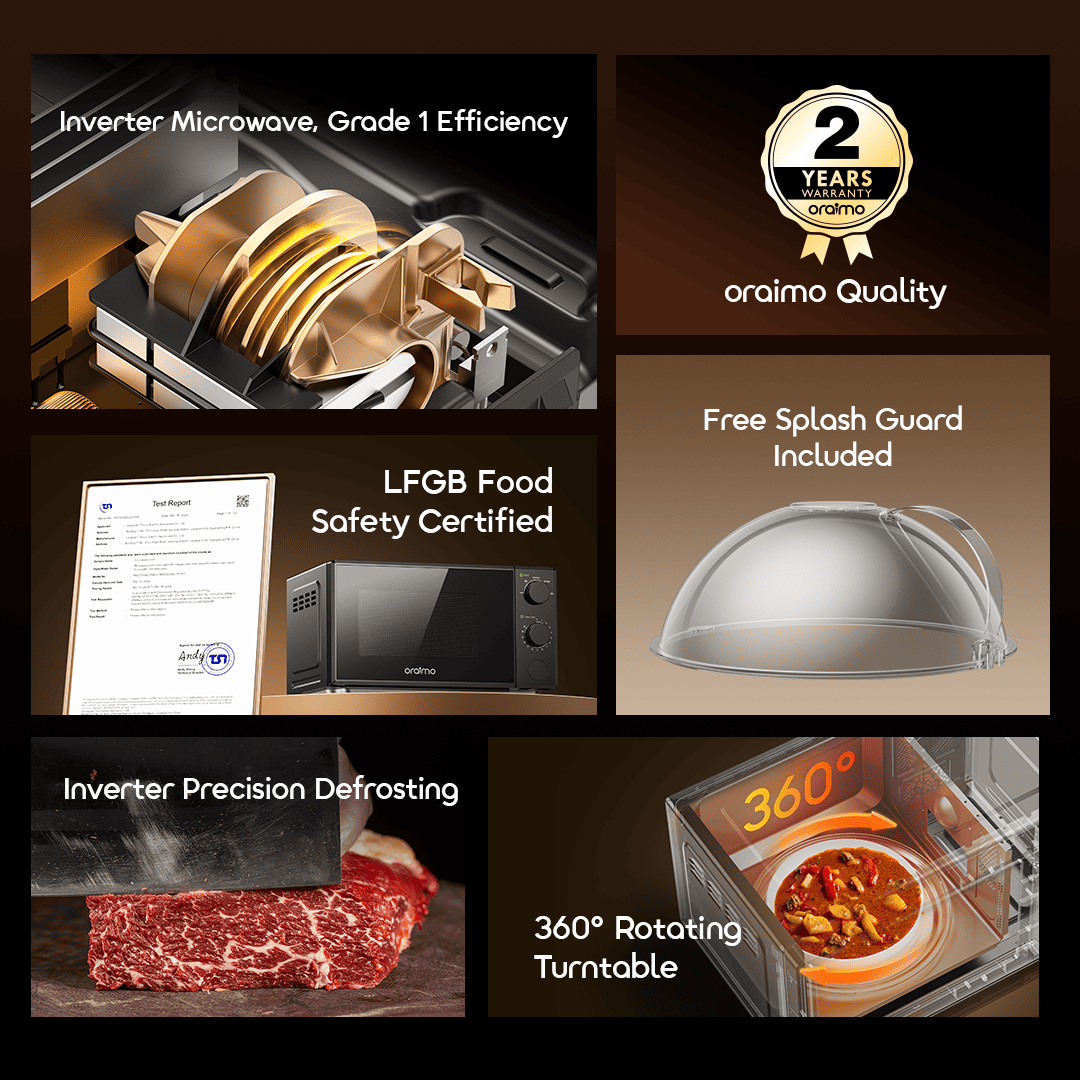oraimo-Microwave-Oven-InfiWave-Lite-OMO-221A-2 Low-Noise Operation