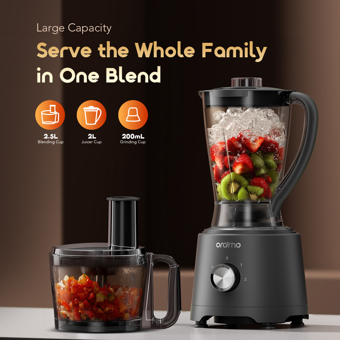 Oraimo OmniBlend OBL-581A 1500W 4-in-1 Multifunctional Blender 15 Multifunctional Blender | Oraimo OBL-581A | Multifunctional Blender | Oraimo