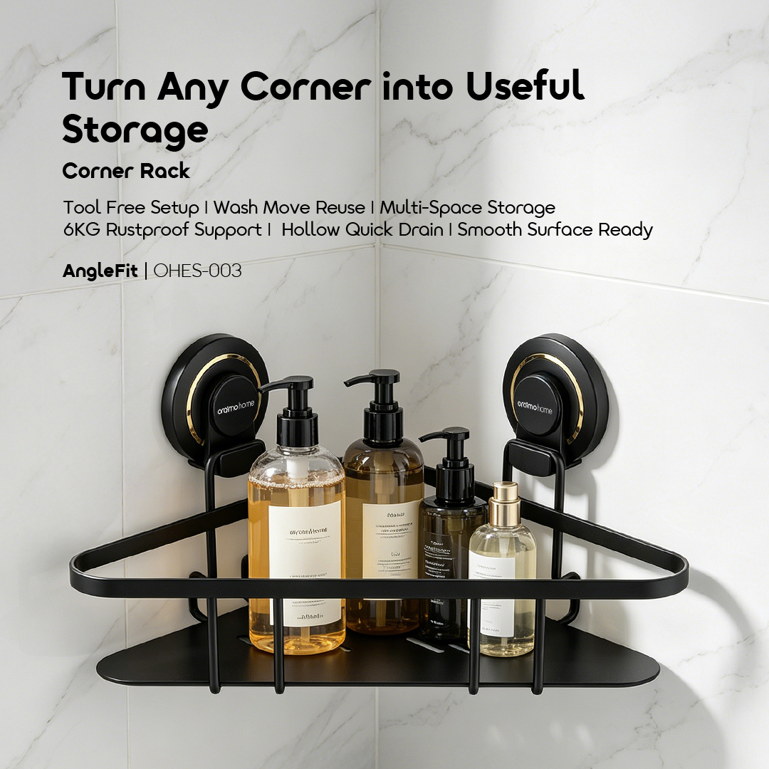 oraimo Corner Rack AngleFit OHES-003 01 Turn Any Corner into Useful Storage oraimo Corner Rack AngleFit OHES-003 01 Turn Any Corner into Useful Storage