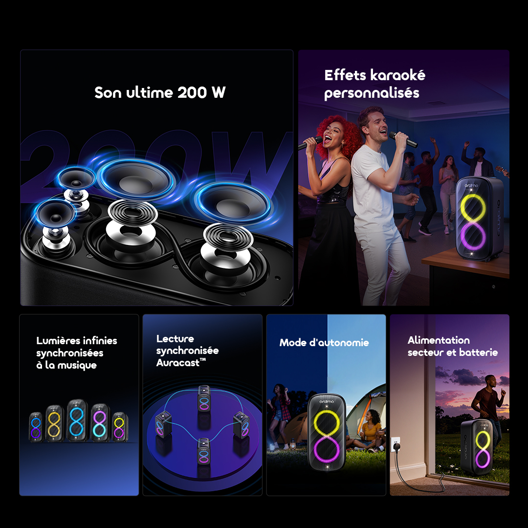 oraimo Wireless Party Speaker SpaceBox Max OBS-982 2 collection