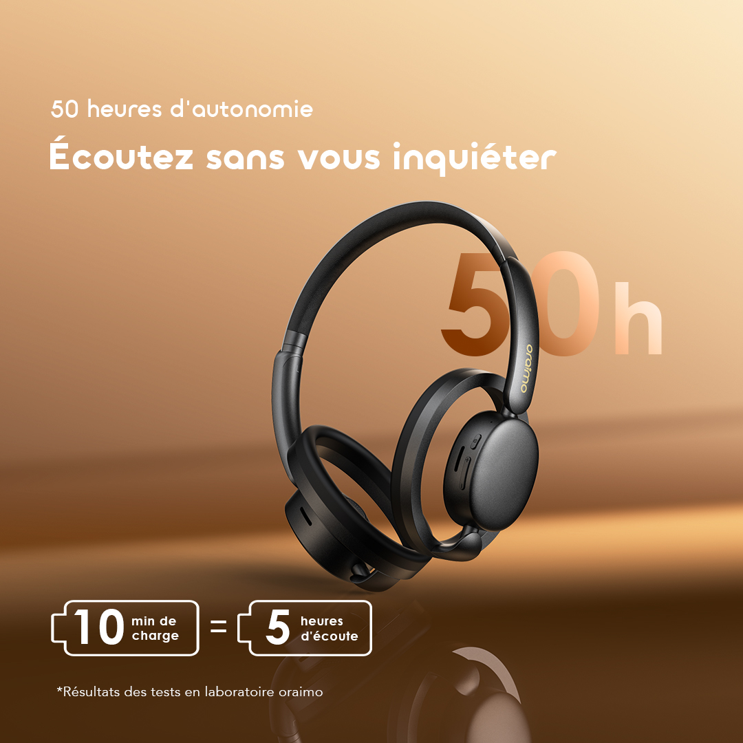 oraimo Open Ear Wireless Headphones OpenLoop OPN-670N 08 battery FR oraimo Open Ear Wireless Headphones OpenLoop OPN-670N 08 battery FR